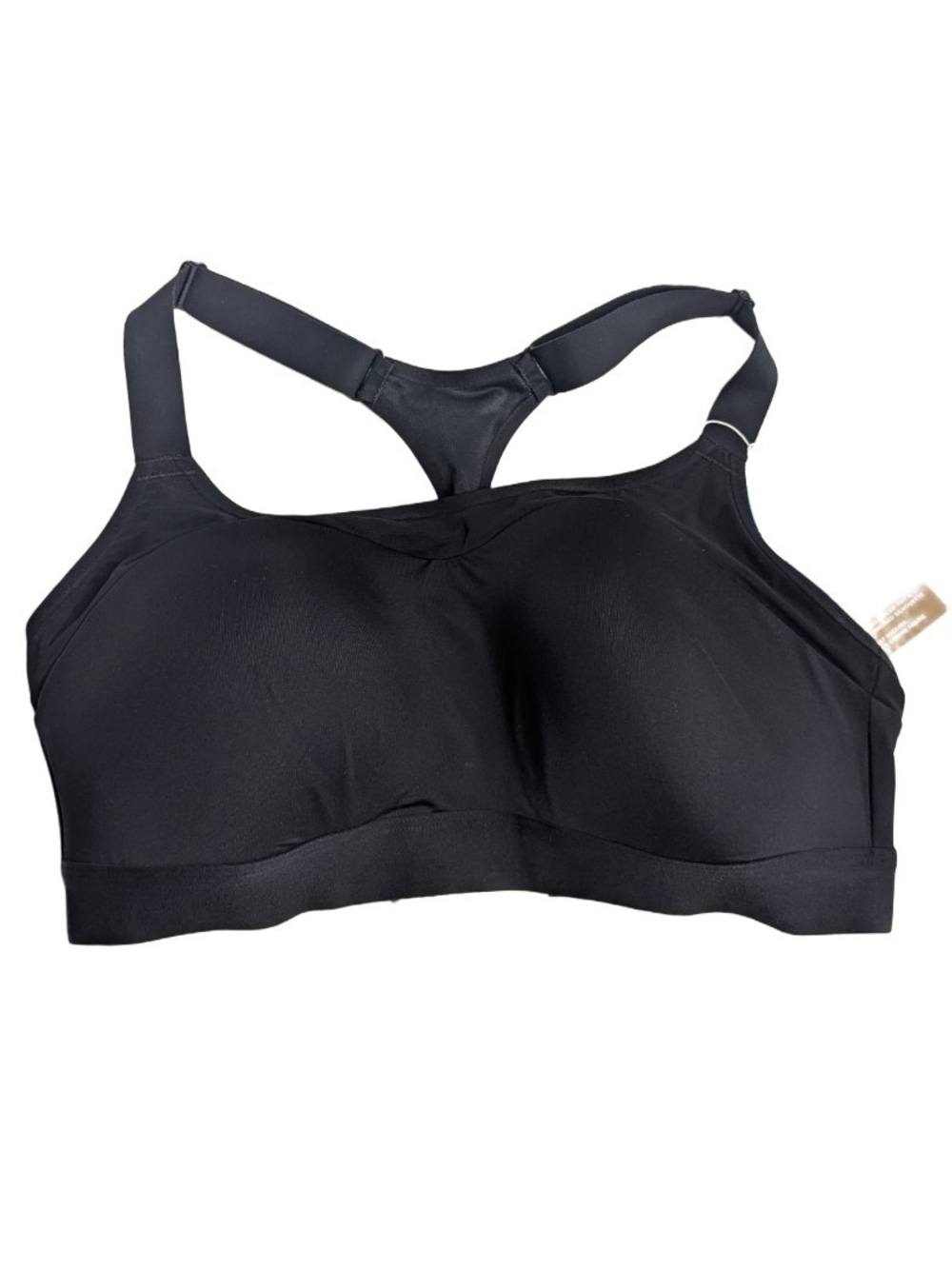 Brooks Dare Racerback Run Sports Black Women Athletic Bra 350073 Size 38D